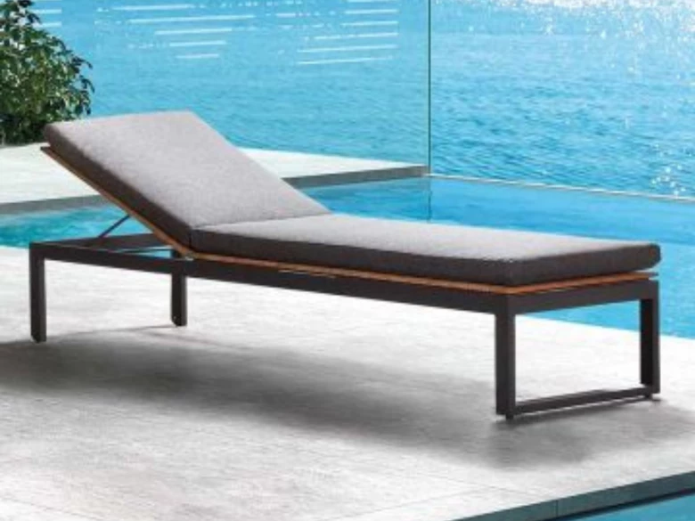 Chaise longue Marcelo (lot de 2)