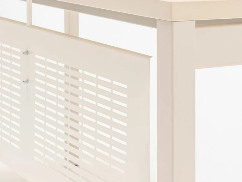 Voile de courtoisie pour bureaux et tables