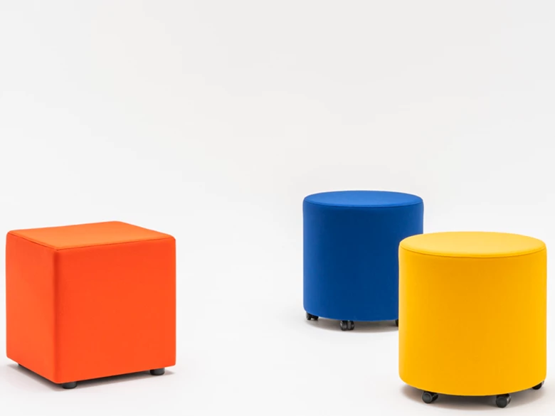 Pouf mix carré