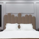 Tête de lit – Aphrodite en velours 180x140 cm - 4