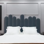 Tête de lit – Aphrodite en velours 180x140 cm - 13