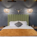 Tête de lit – Morphée en velours 200x140 cm - 10