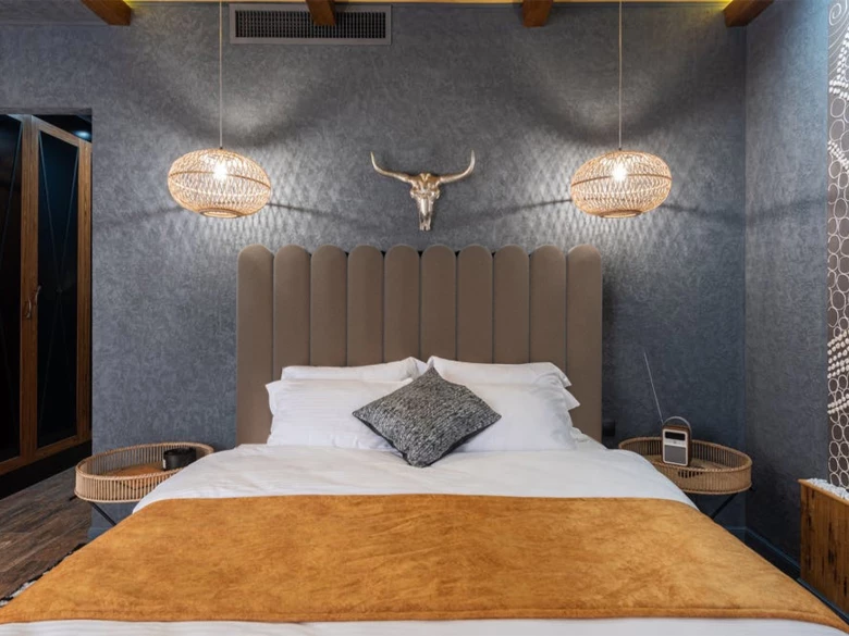 Tête de lit – Morphée en velours 200x140 cm