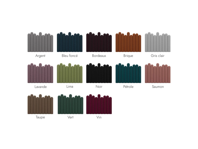 Tête de lit – Aphrodite en velours 180x140 cm