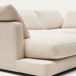 Canapé d'angle à gauche Gala 4pers beige - 3