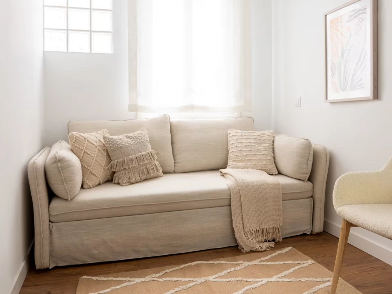 Canapé lit Tanit blanc