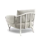 Fauteuil Angel blanc-gris - 3