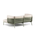 Bed day Cabla vert-écru - 2