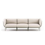 Canapé Cabla 3 pers vert-écru - 3