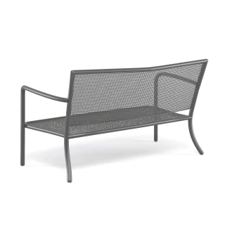 Canapé Athena 2 pers gris