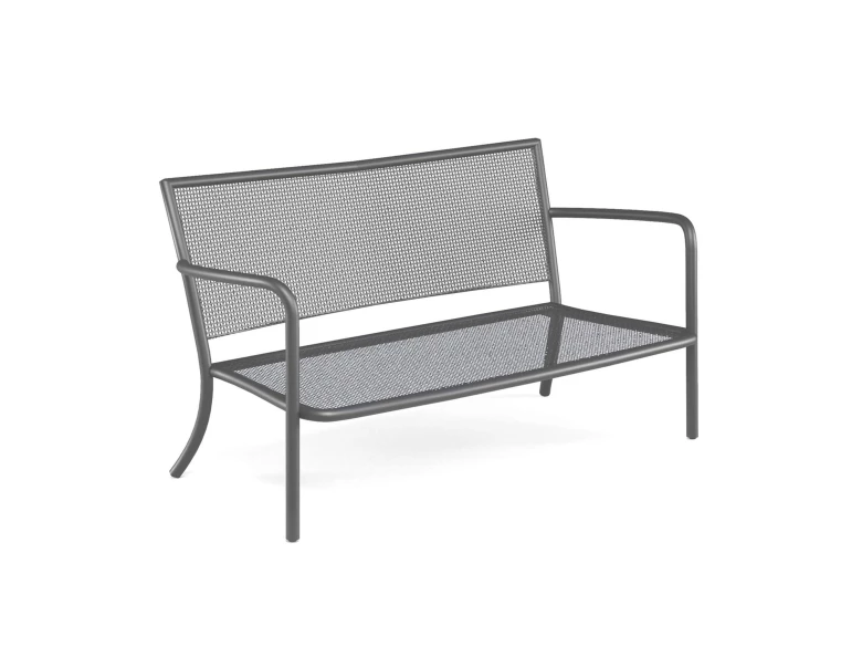 Canapé Athena 2 pers gris