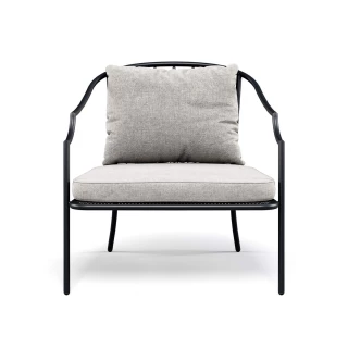 Fauteuil Como Noir