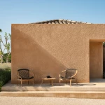 Fauteuil Frida noir-teck - 5