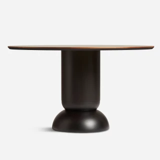 Table Ludo Ø130cm noyer