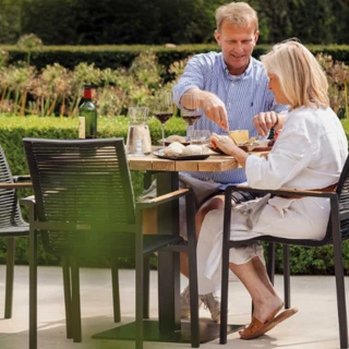 Aruba chaise en teck