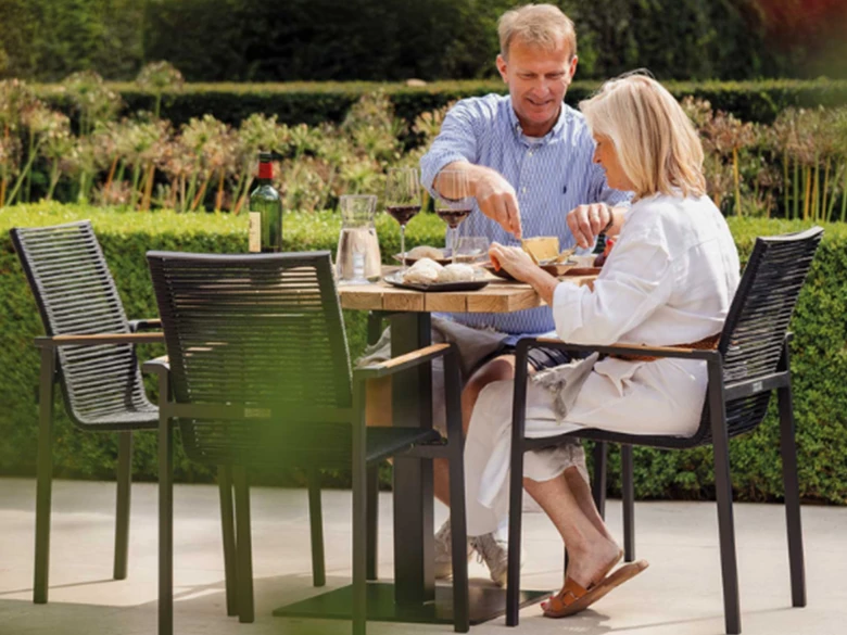 Aruba chaise en teck