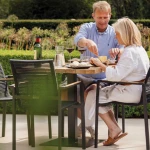 Aruba chaise en teck - 2