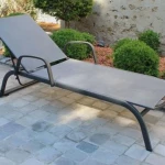 Chaise longue Zaragoza avec accoudoirs (lot de 4) - 4
