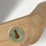 Set de 2 étagères Shamel en teck - 3