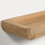 Set de 2 étagères Shamel en teck - 2