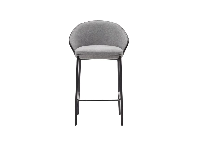 Tabouret Eamy gris 65cm