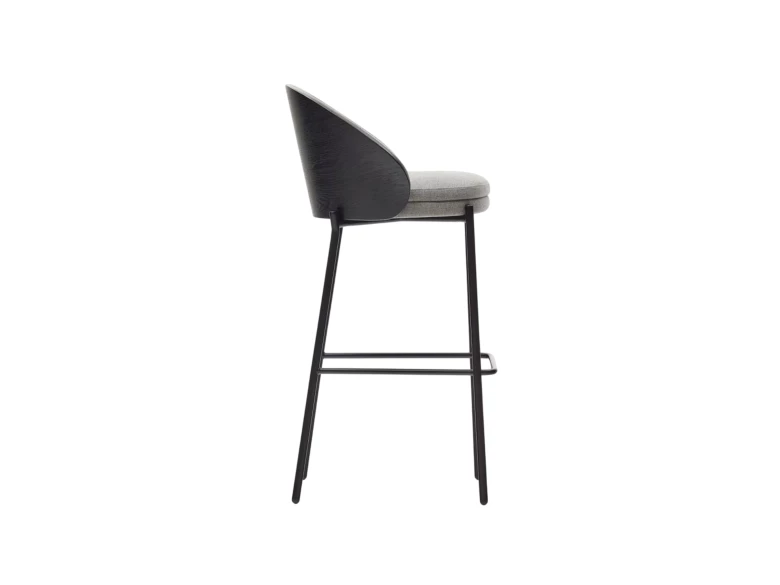 Tabouret Eamy gris 77cm