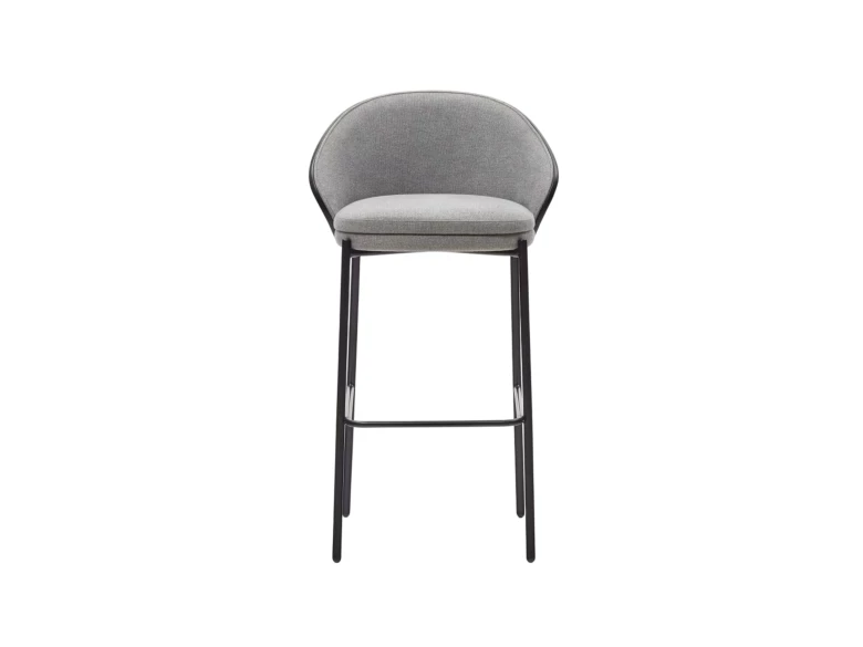 Tabouret Eamy gris 77cm