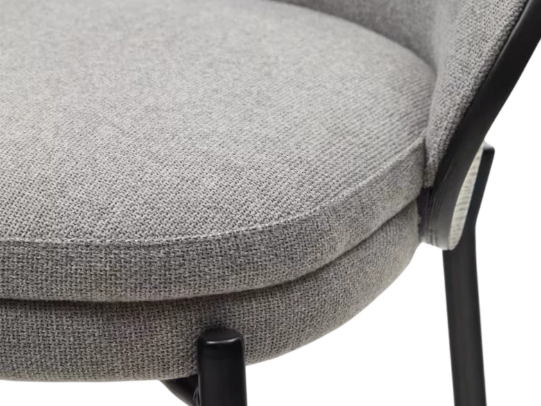 Tabouret Eamy gris 77cm