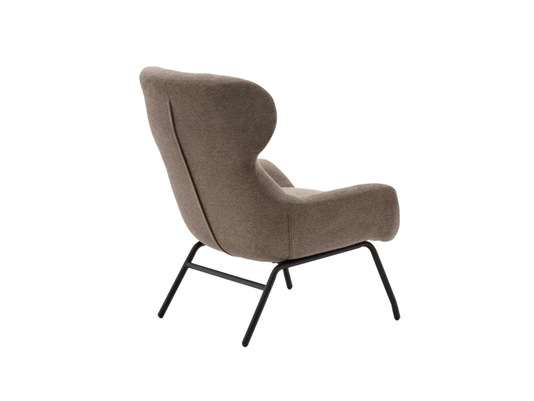 Fauteuil Belina marron clair