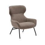 Fauteuil Belina marron clair - 1