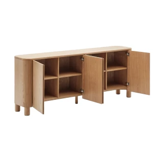 Buffet Salaya en frêne naturel