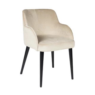 Chaise Atri beige-noir