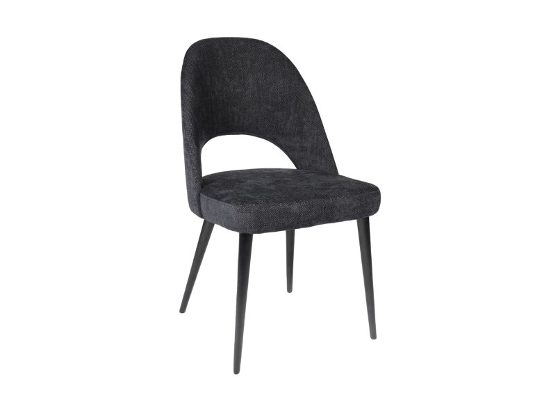 Chaise Ancona noir - 1