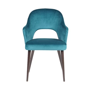 Chaise Anceska bleue