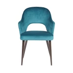 Chaise Anceska bleue - 2