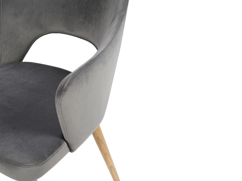 Chaise Anceska grise