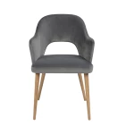 Chaise Anceska grise - 4