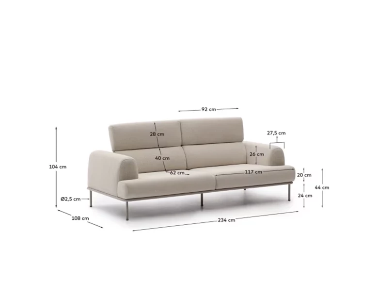 Canapé Aurum écru
