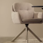 Chaise pivotante Lexa beige - 2
