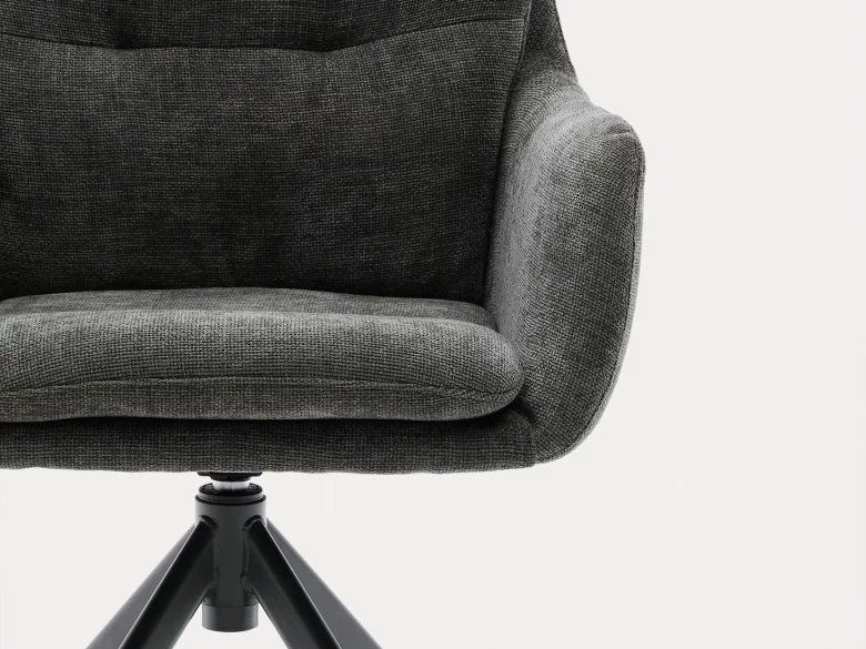 Chaise pivotante Lexa verte