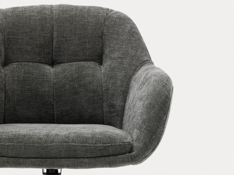 Chaise pivotante Dorina verte