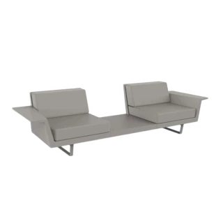 Canapé Delta 2 + table