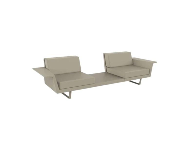 Canapé Delta 2 + table