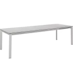 Table de jardin extensible Bettini blanche - 1