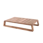 Table basse london – teck recyclé - 1