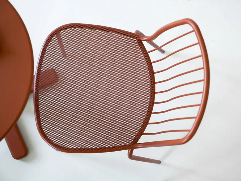 Chaise Alisea - terracotta (lot de 4)