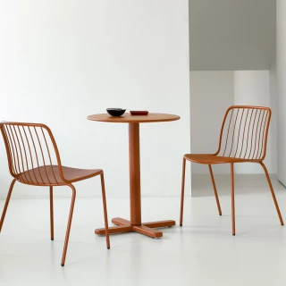 Chaise Alisea - terracotta (lot de 4)