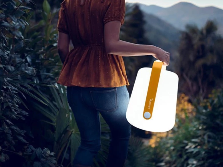 Lampe Balad² H.38 cm (poignée aluminium)