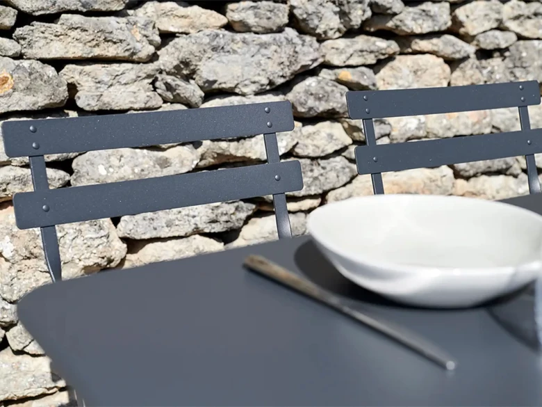 Chaise Bistro métal