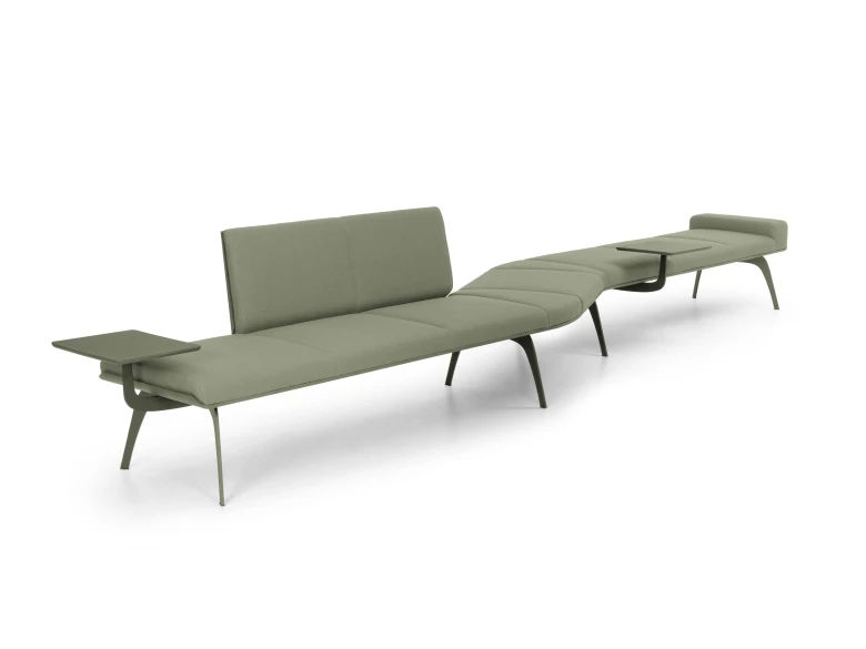 Banc modulaire Millepiedi (configuration longue)